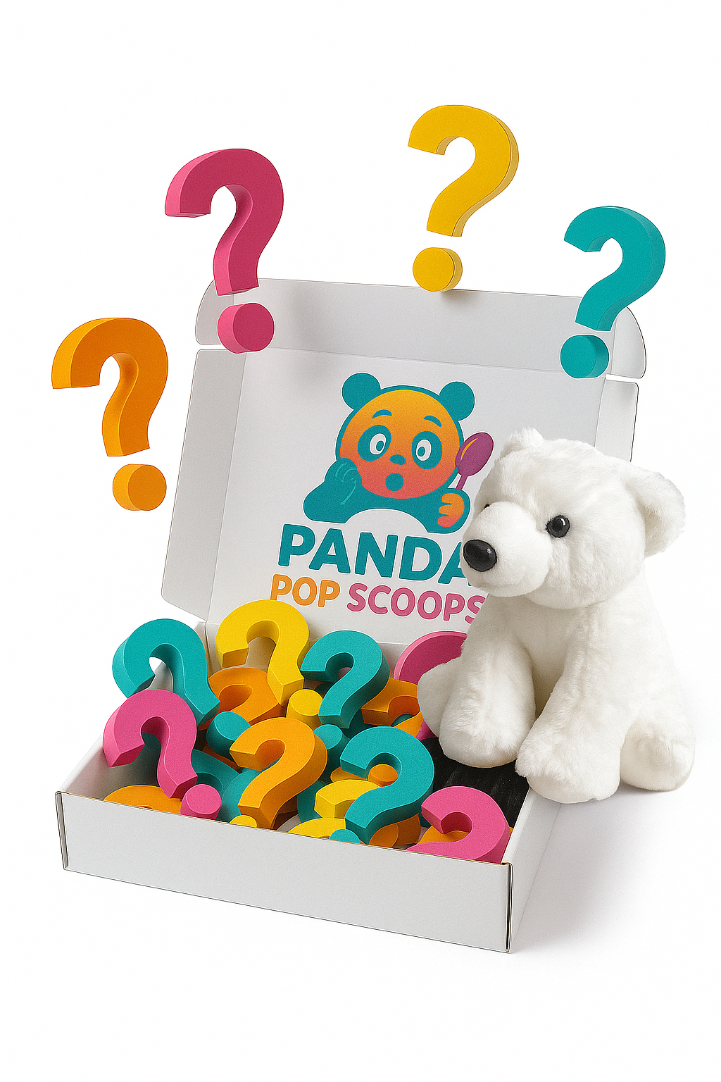 Regular scoop with polar bear companion